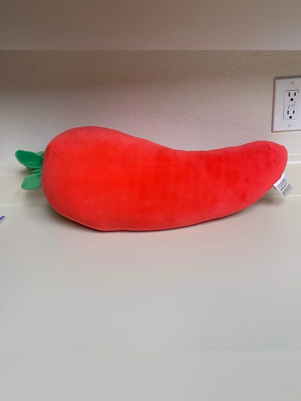 Mimicoco Red Hot Chili Pepper Foodie Plush 22” Decor Cute Soft 2024 EUC